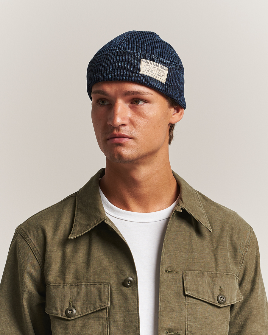 RRL Watch Cap Midnight at CareOfCarl.com