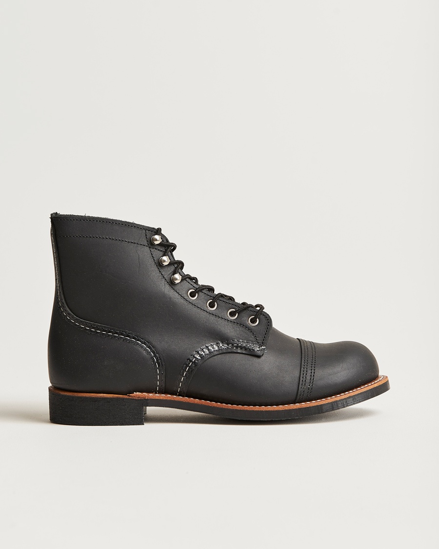 Red Wing Shoes Moc Toe Boot Black Prairie at CareOfCarl.com