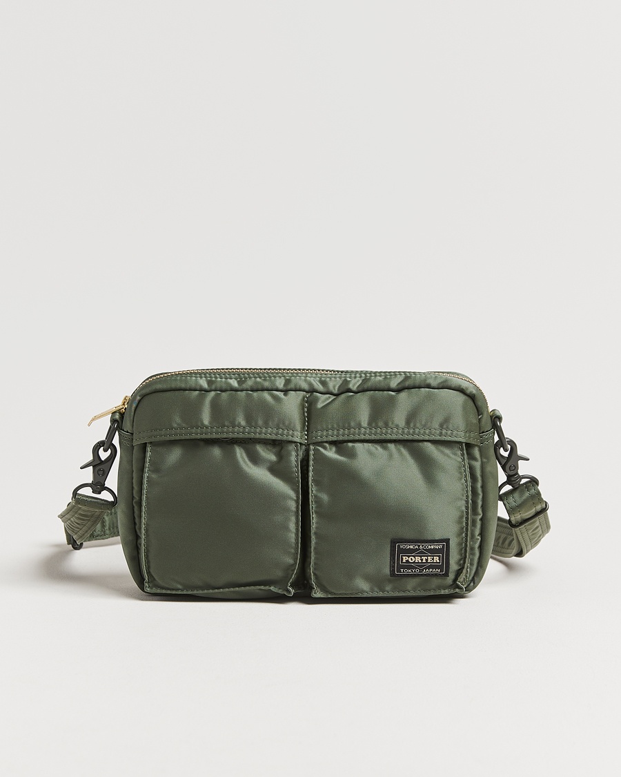 C.P. Company Nylon B Shoulder Bag Olive at CareOfCarl.com
