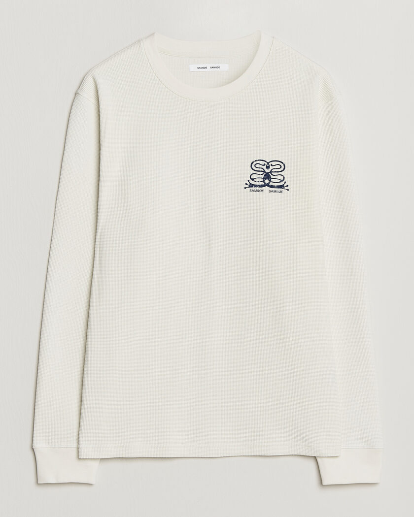 4 Moncler Hyke Long Sleeve T-Shirt White at CareOfCarl.com