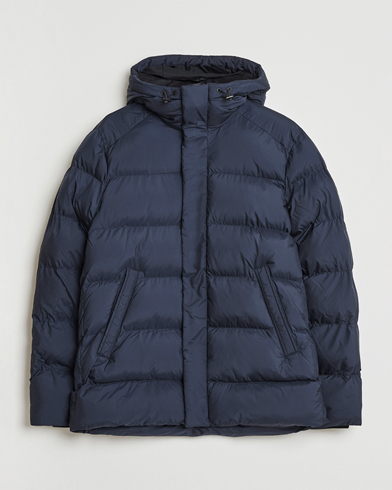 Barbour Lifestyle Hooded Bedale Puffer Jacket Dark Navy | Herr