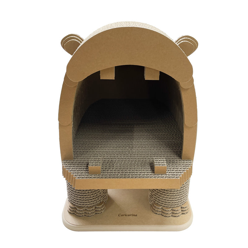 ZOO ズー かば 本体 – 猫の爪とぎ Caricarina(カリカリーナ)