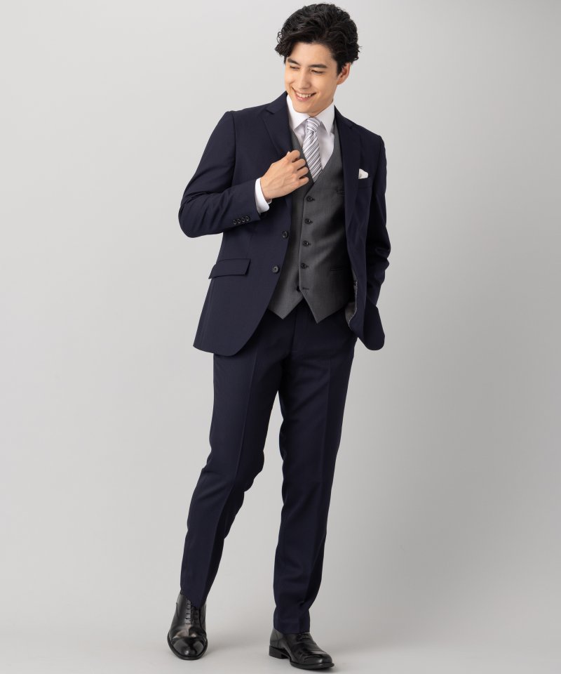 ORIHICA】スーツ チェック 2パンツ - 美品】ORIHICAオリヒカ