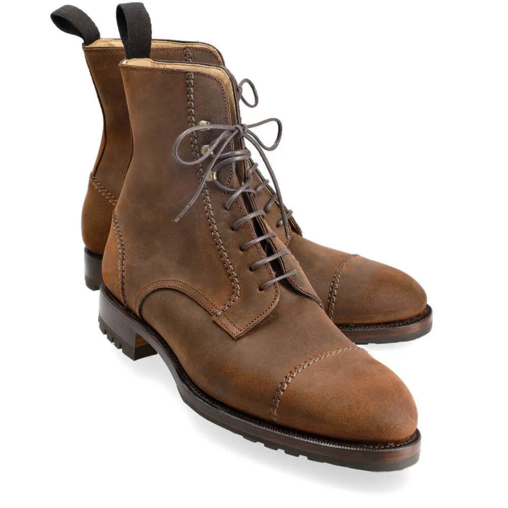 レースアップスタイルのミリタリーブーツ 28cm ミリタリー レース