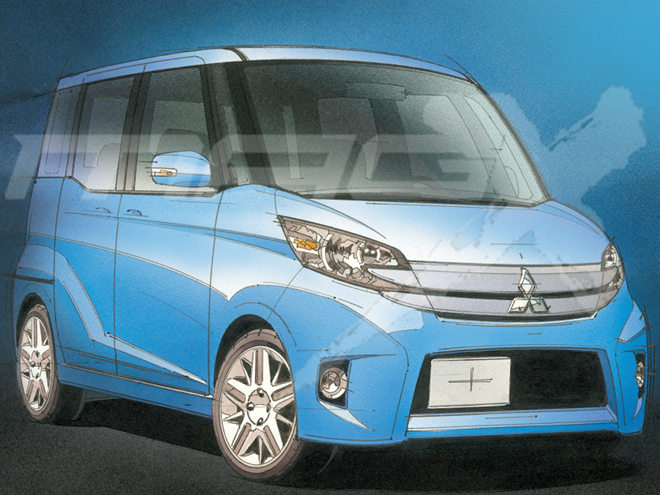 日産 デイズ ルークス／三菱 eKスペース（仮）【スクープ！】：旬ネタ