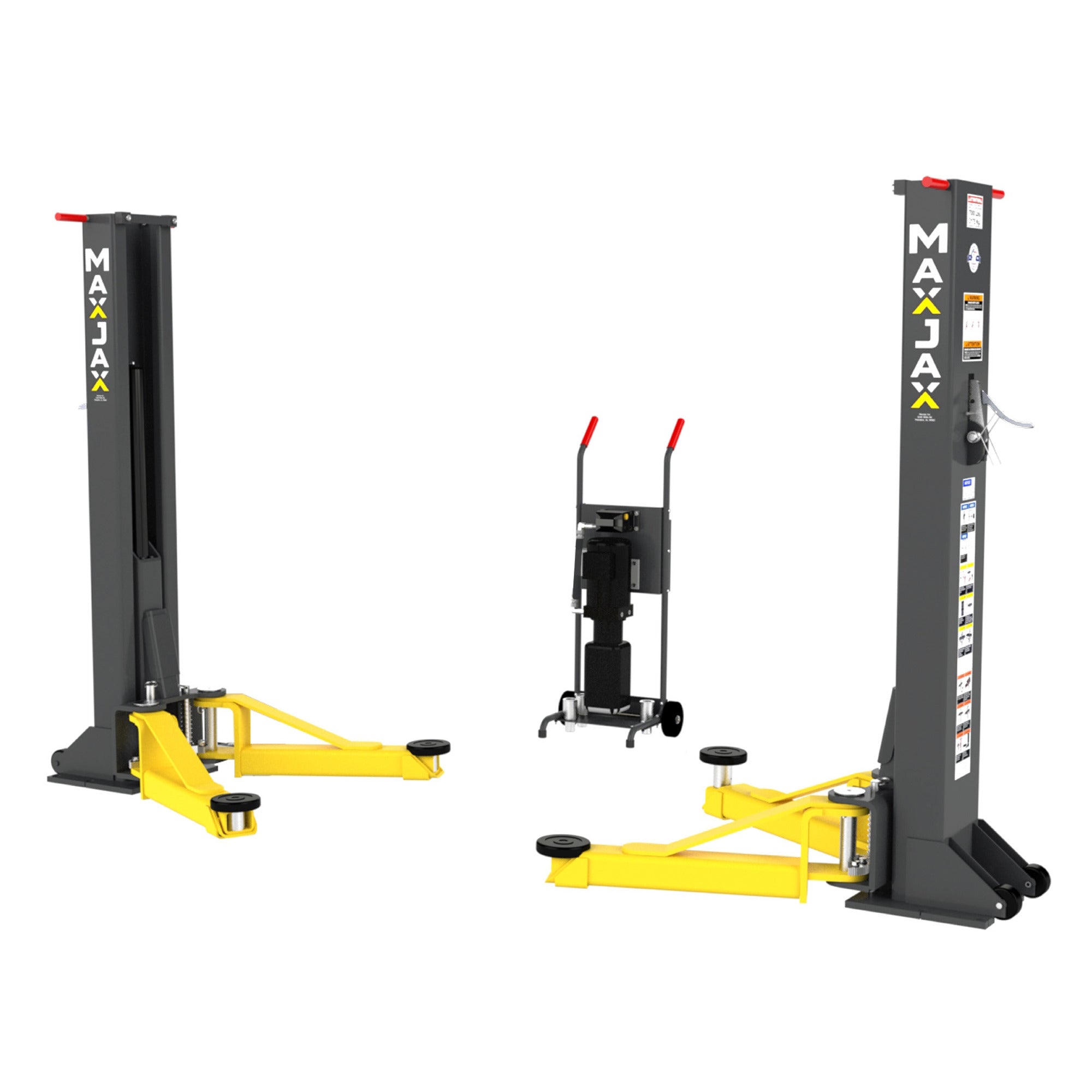 MAXJAX M7K - Portable Two-Post Garage Lift – Car Supplies Warehouse