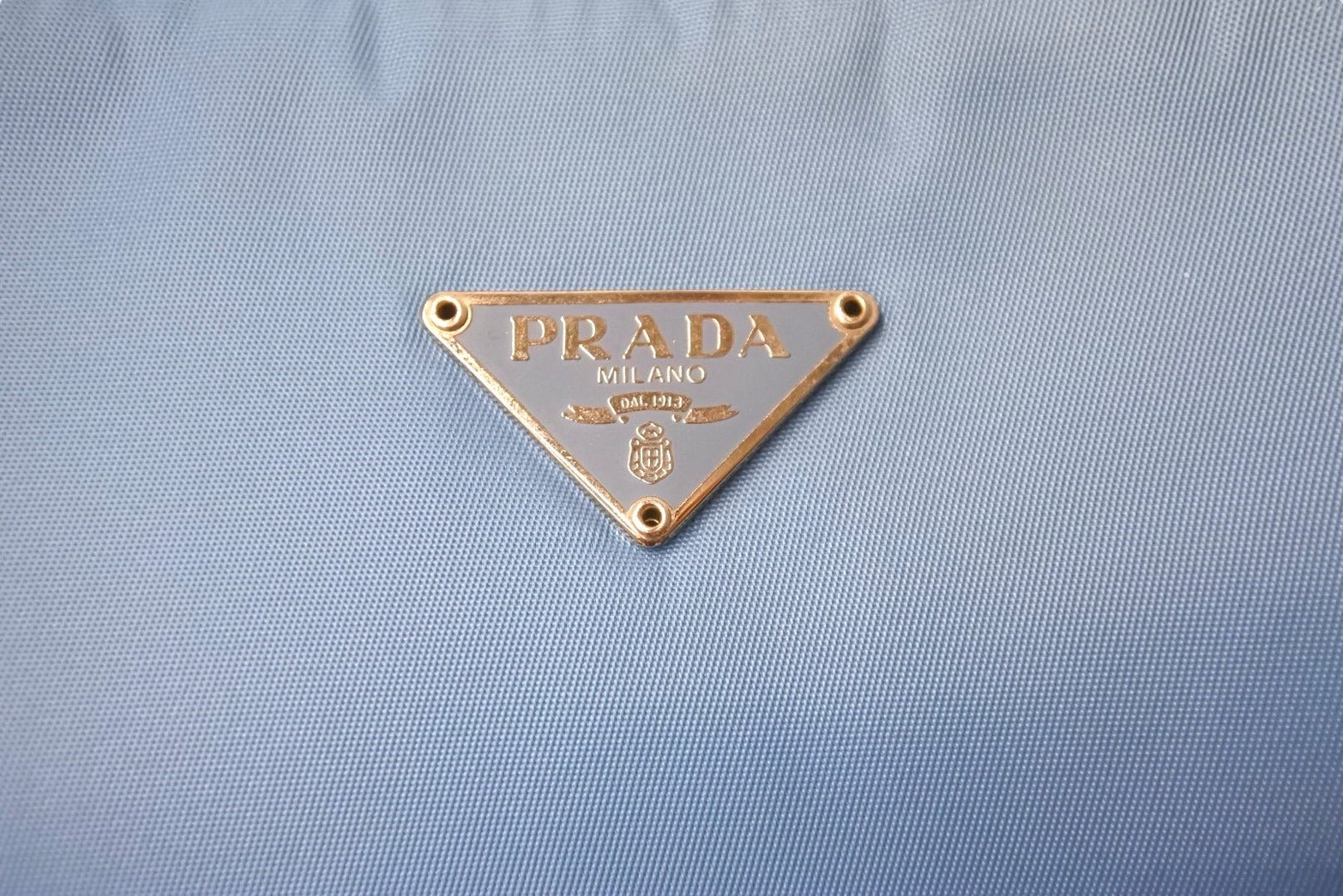prada アクセサリーポーチ mv633 水色 PRADA プラダ 水色 ブルー系