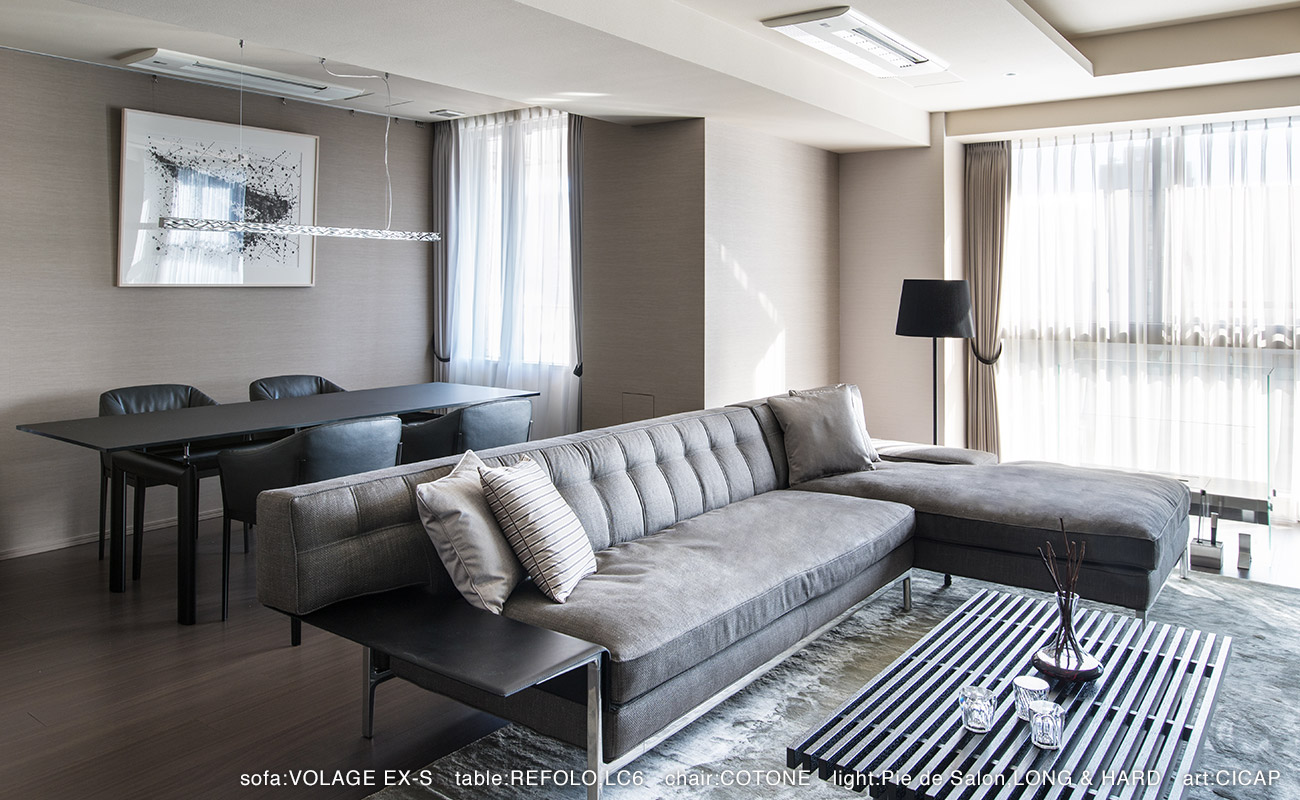 千代田区S様邸 - 納品事例 | カッシーナ・イクスシー