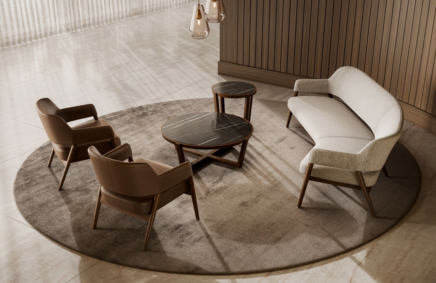 TANT-TANT lounge & ottoman（タンタン ラウンジチェア& オットマン