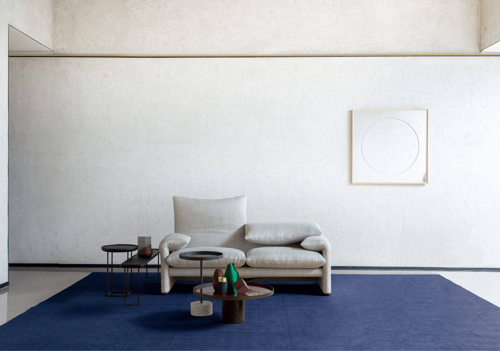 Cassina（カッシーナ）675-2P MARALUNGAマラルンガソファ 2人掛