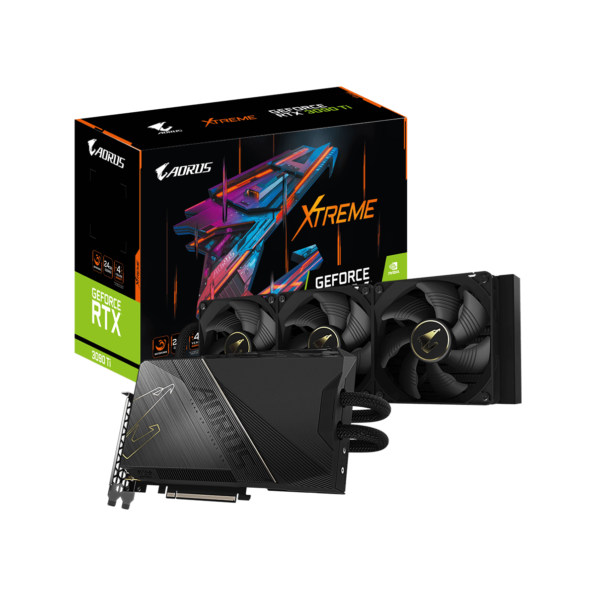 GV-N309TAORUSX W-24GD | GIGABYTE NVIDIA GEFORCE RTX 3090 Ti 搭載