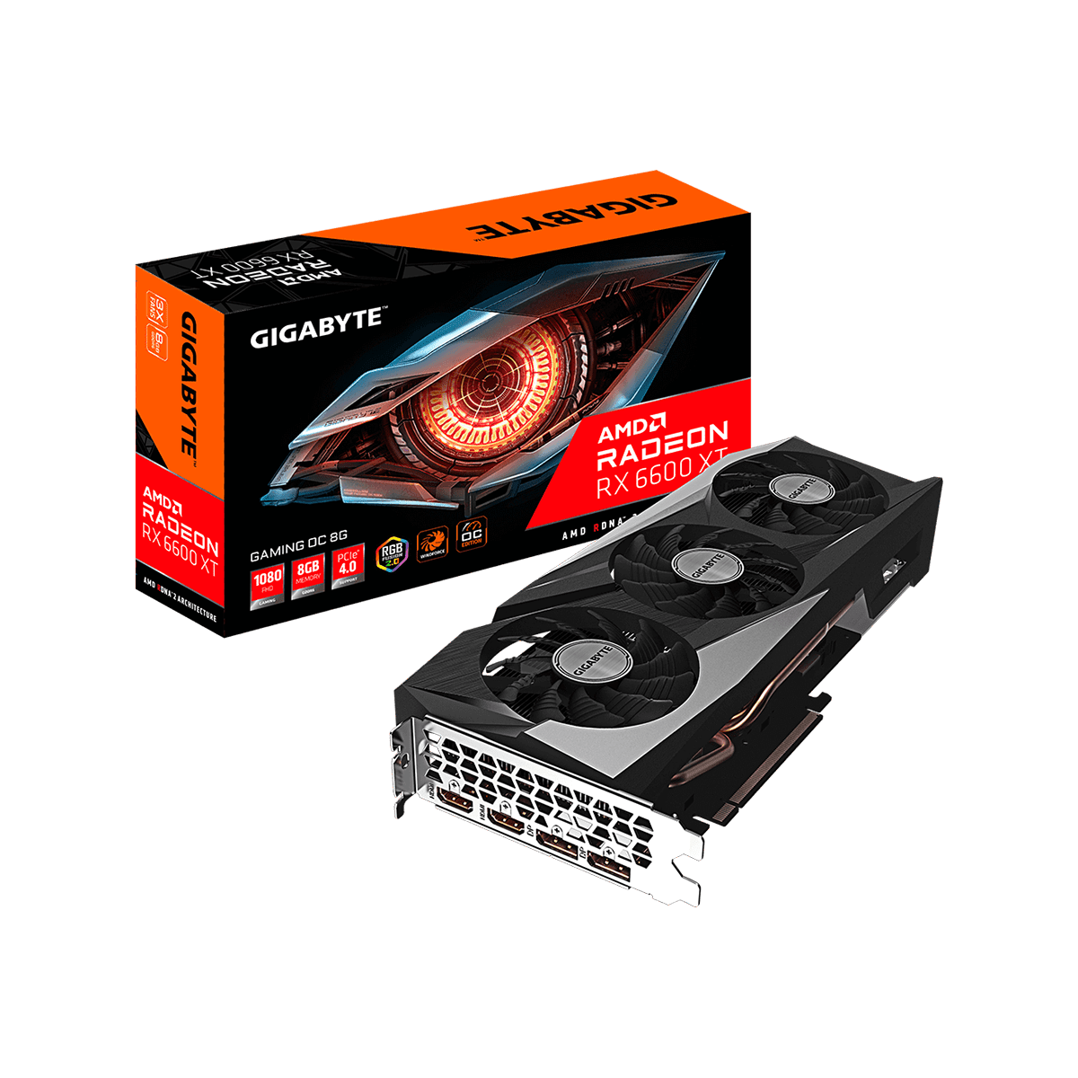 GV-R66XTGAMING OC-8GD | GIGABYTE(ギガバイト) Radeon RX 6600 XT