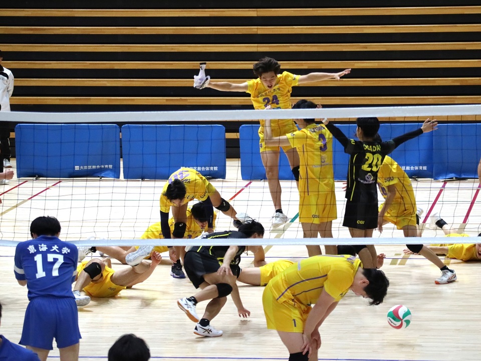 バレーボール部「第78回秩父宮賜杯全日本バレーボール大学男子選手権