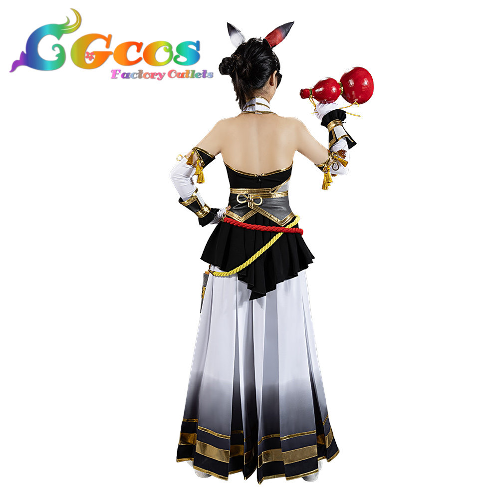 ウマ娘プリティーダービー 雅号・墨龍 カツラギエース コスプレ衣装