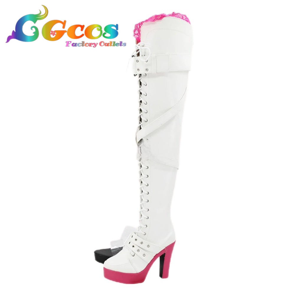 VOCALOID 初音ミク レーシングミク2025 コスプレ靴 コスプレブーツ