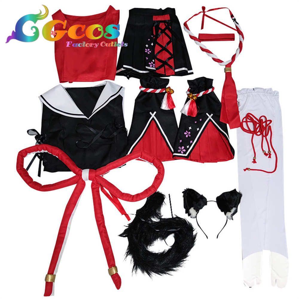 バーチャルYouTuber VTuber 大神ミオ 通常衣装 コスプレ衣装