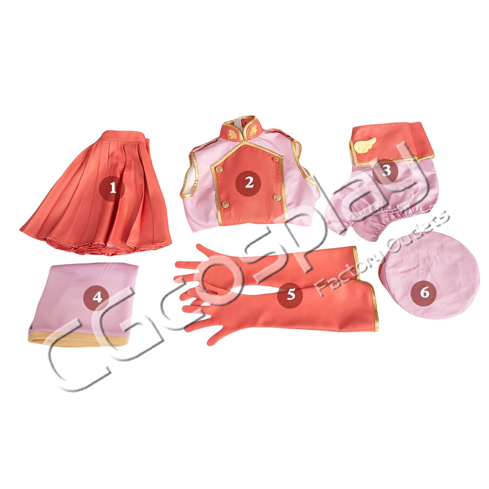 カードキャプターさくら 木之本桜 劇場版 封印されたカード コスプレ衣装