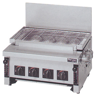 マルゼンMGKS-304|下火炭焼き 赤外線 バーナー|焼物器・グリドル|厨房