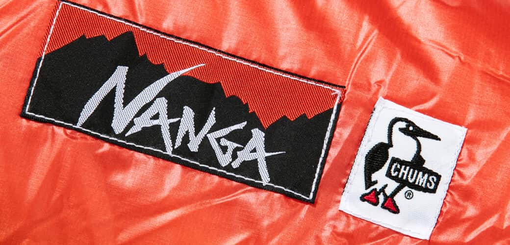 NANGAとCHUMSがコラボレーション！ キャンプではスリーピングバッグ