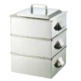 Ω 21-0 業務用 角蒸器 2段 AMS-65 30cm｜業務用厨房機器通販の厨房センター