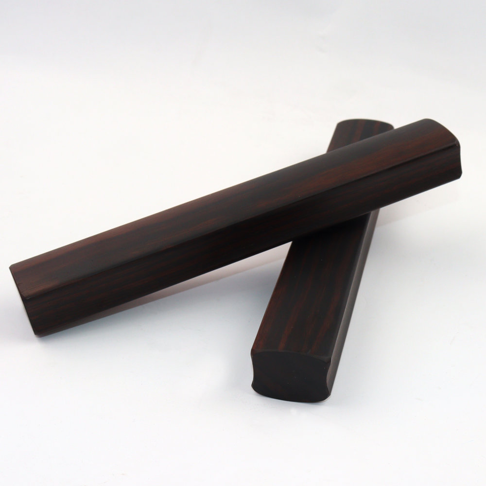 PLAY WOOD プレイウッド CL-22E Claves クラベス 角型 黒檀材(プレイ