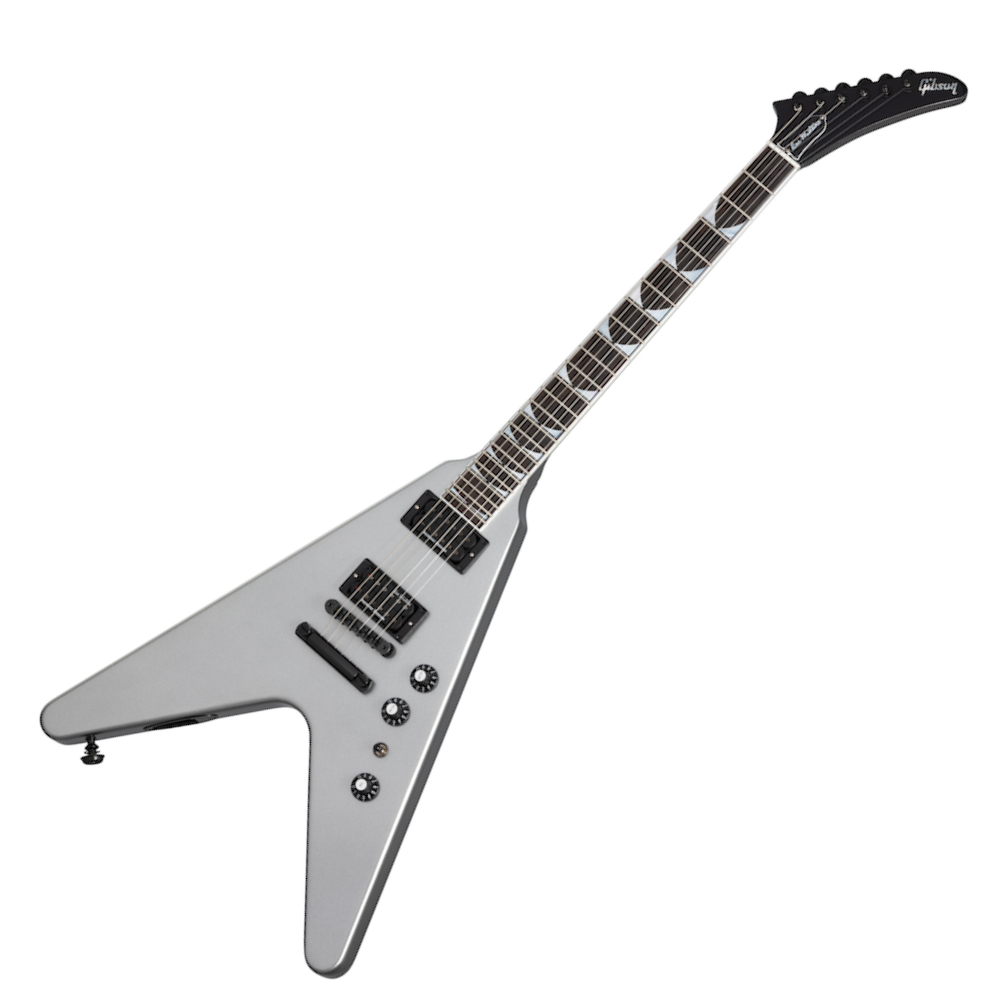 Gibson ギブソン Dave Mustaine Flying V EXP Metallic Silver エレキ