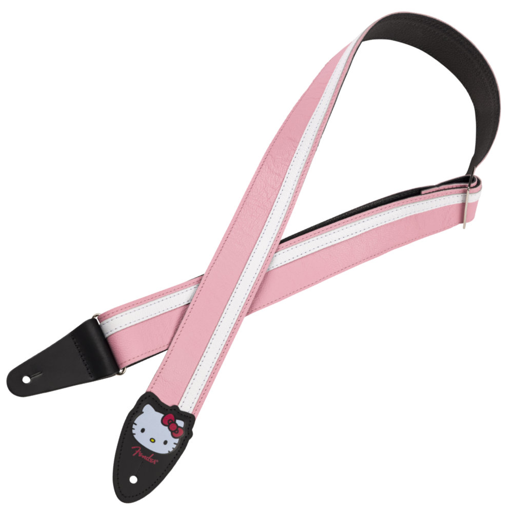 Fender フェンダー Fender x Hello Kitty Leather Strap Pink ギター