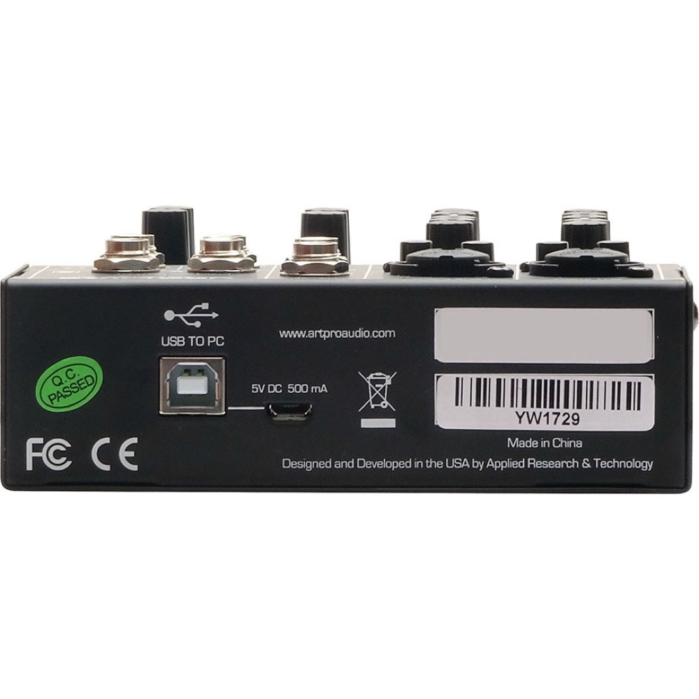 ART USB MIX 4 4チャンネルミキサー／USBオーディオインターフェイス