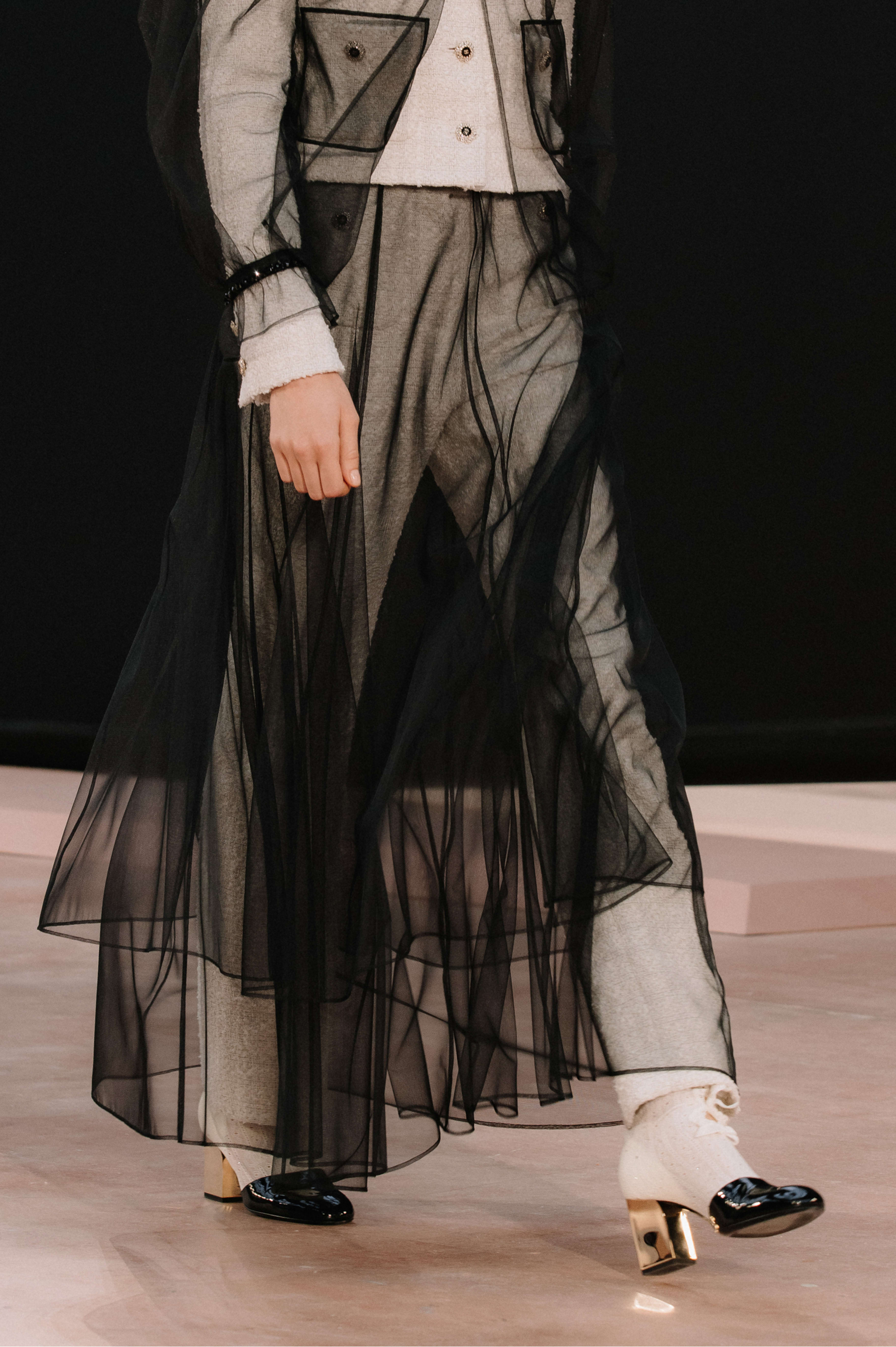 ロング スカート - チュール、ブラック — ファッション | CHANEL シャネル