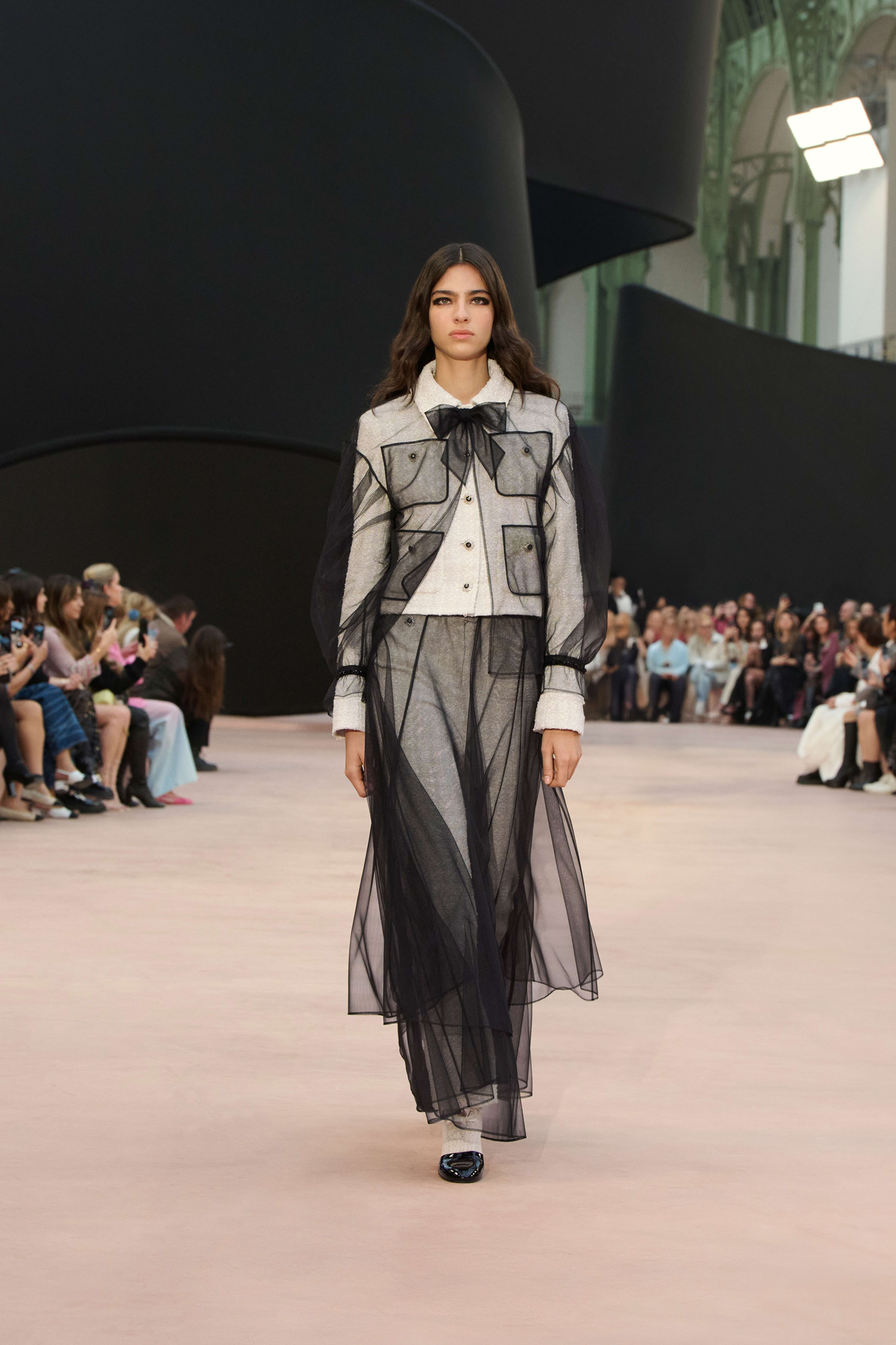 ロング スカート - チュール、ブラック — ファッション | CHANEL シャネル