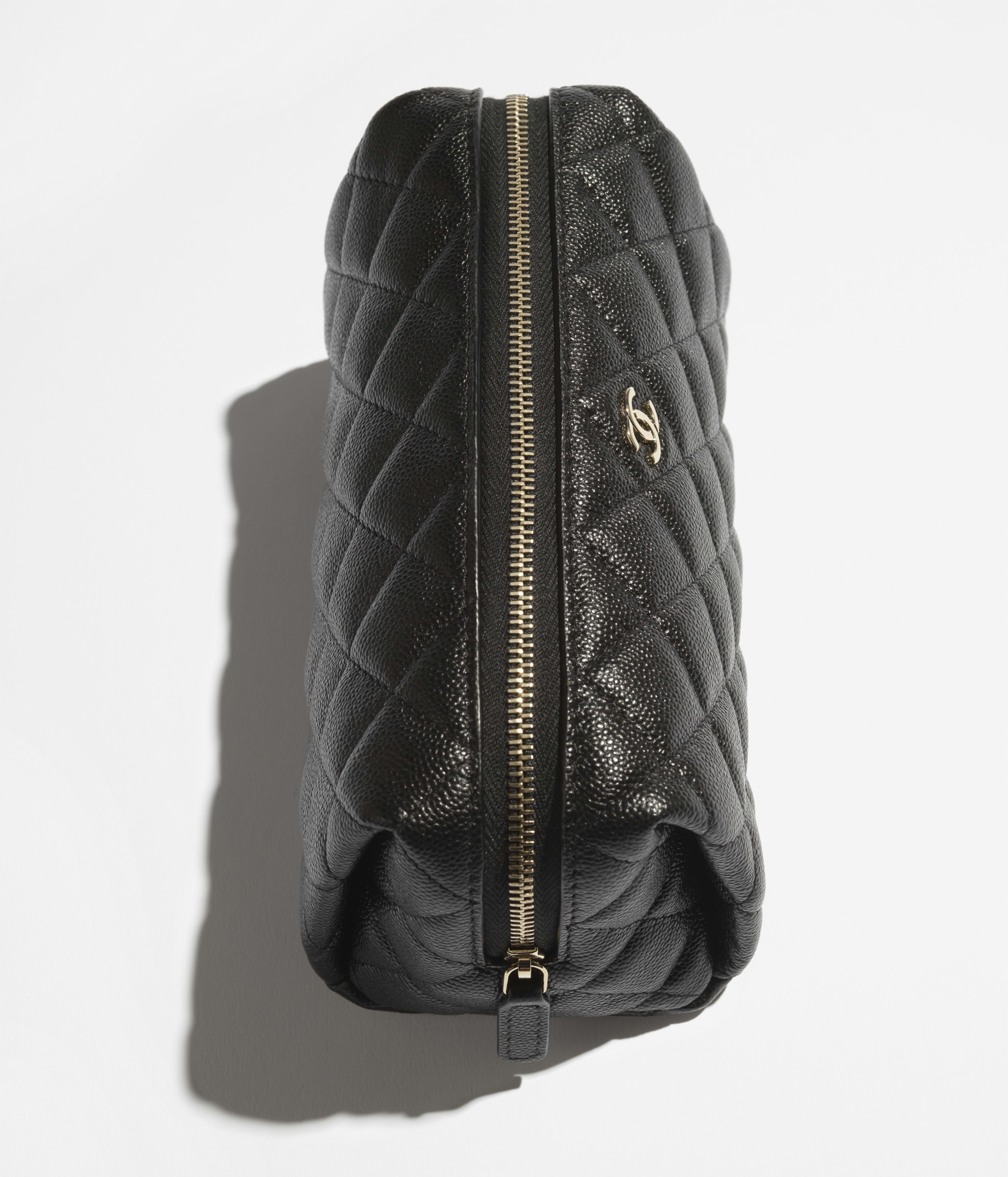 クラシック ジップ ケース - シャイニー グレインド カーフスキン