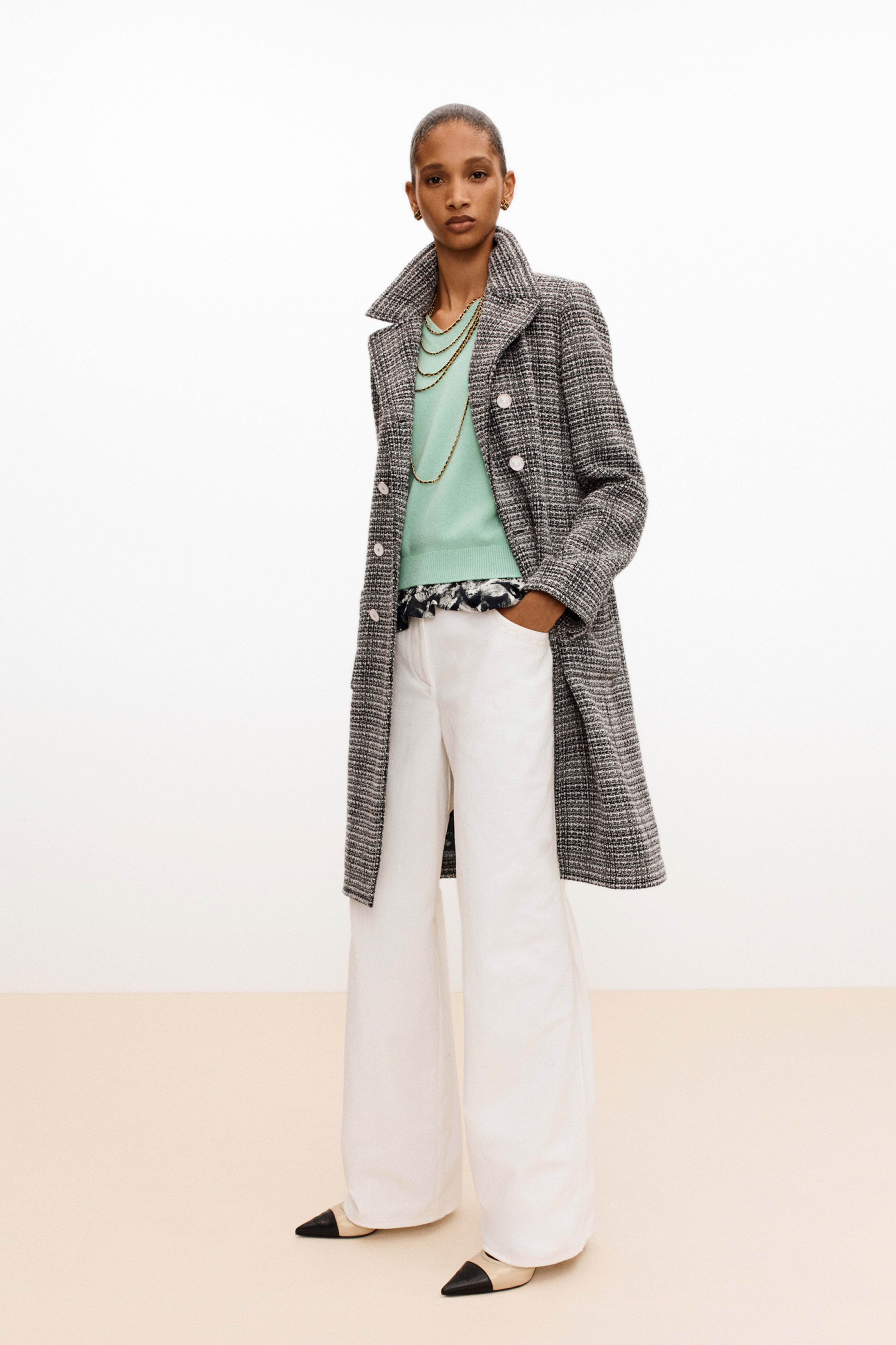 ジーンズ - ウォッシュド デニム、ホワイト — ファッション | CHANEL