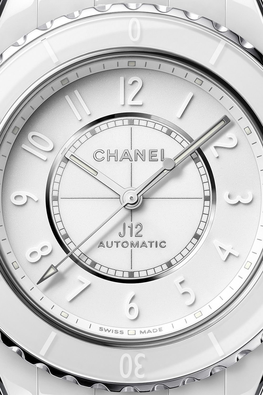 J12 Phantom Watch, 33 mm - White ceramic - H6345 | CHANEL