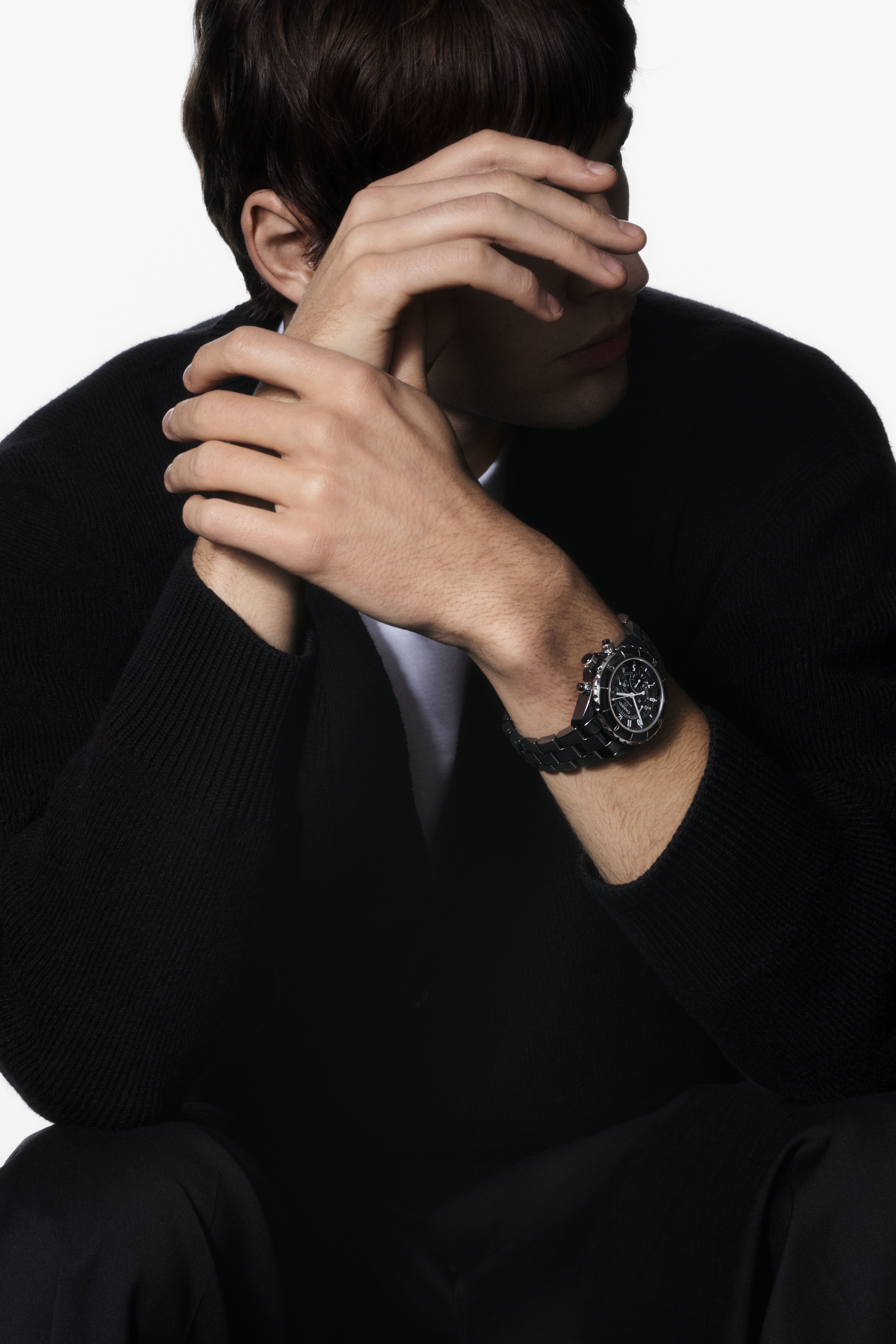 J12, クロノグラフ 41mm - ブラック セラミック | CHANEL シャネル