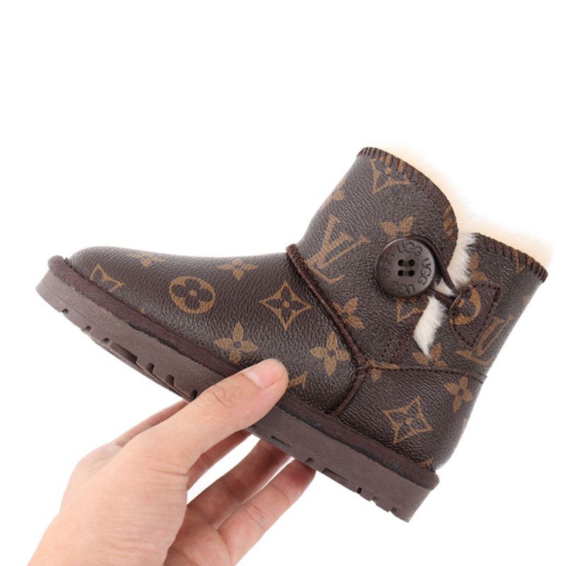 冬 UGG アグ ムートンブーツ子供キッズ 靴 男の子 女の子スノーブーツ