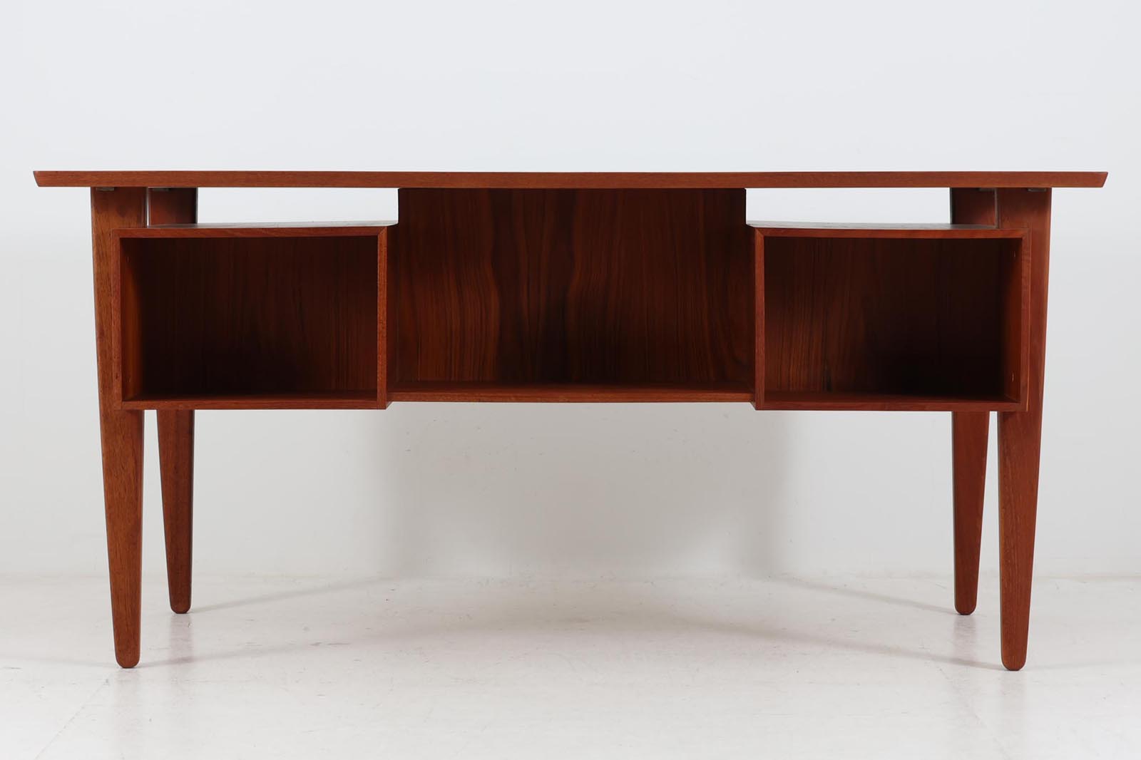 デンマーク製 両袖デスク/机 チーク材 北欧家具ビンテージ – CHLOROS