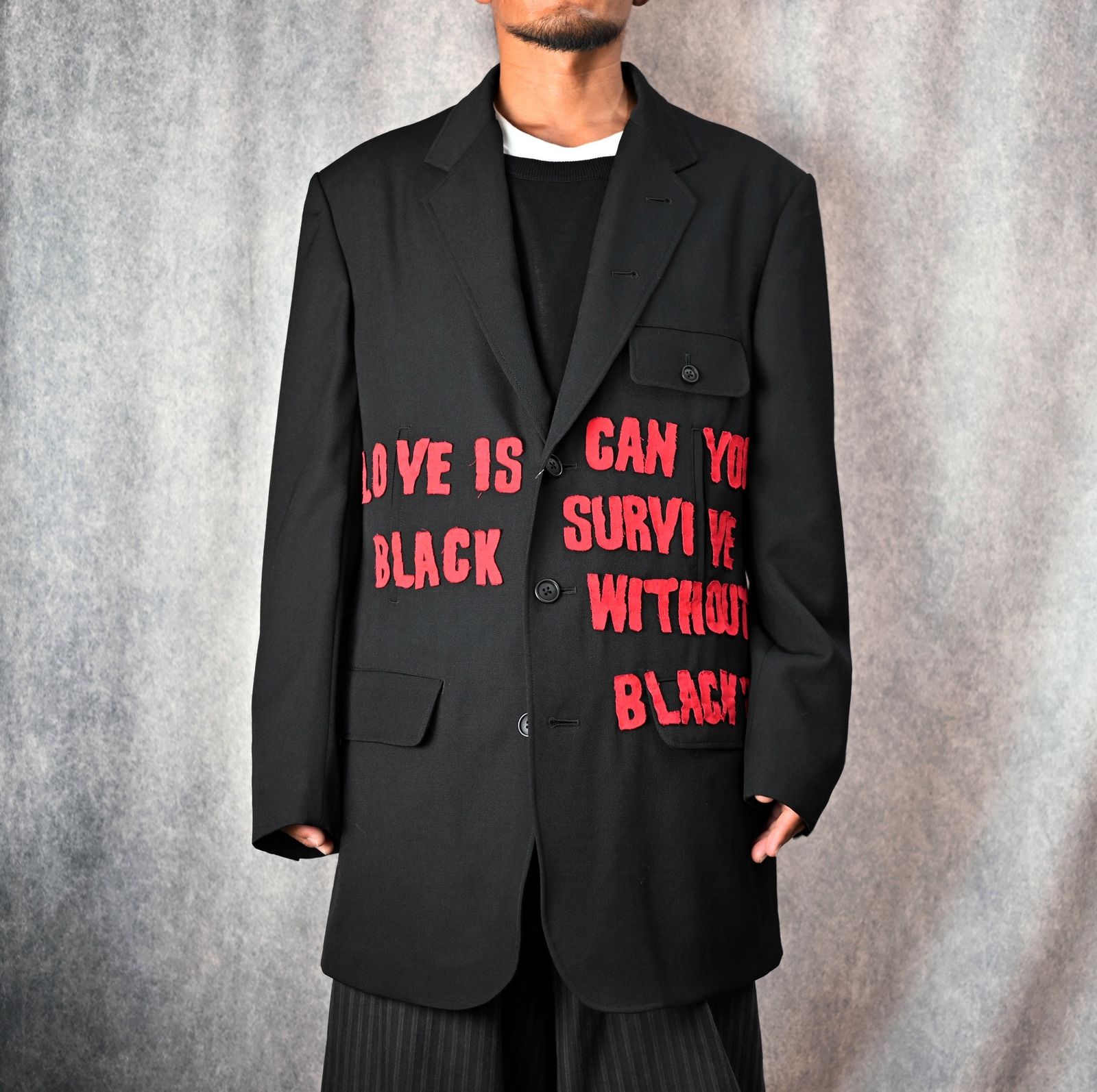 yohji yamamoto - 5 POCKET 3BS JKT （BLACK） / テーラード