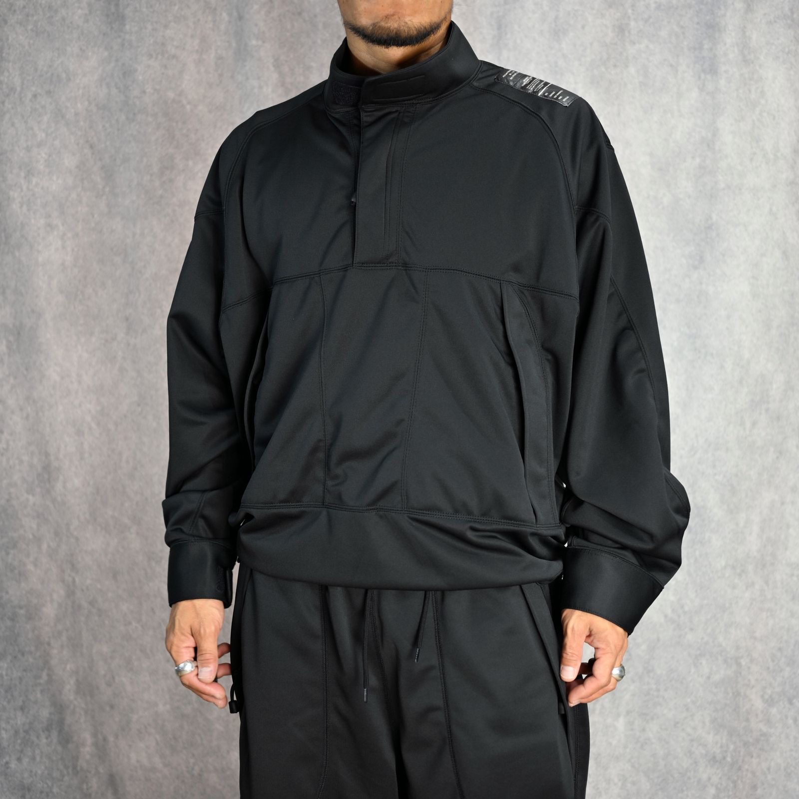 N.HOOLYWOOD - × WILD THINGS PULLOVER BLOUSON (BLACK) - ナイロン