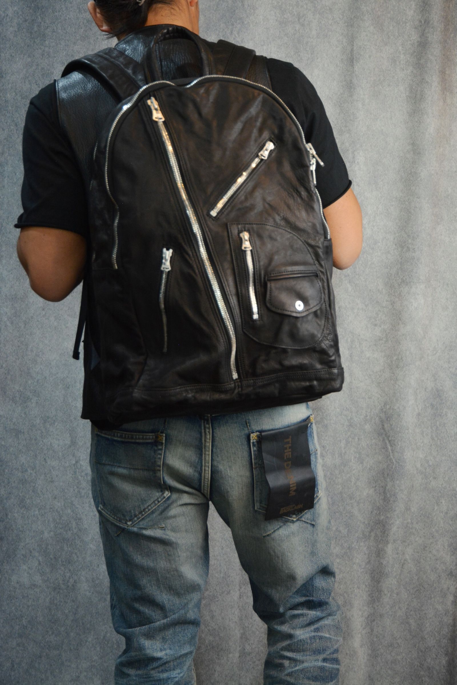 ISAMU KATAYAMA BACKLASH - ジャパンカーフ タンニン鞣し 製品洗い加工