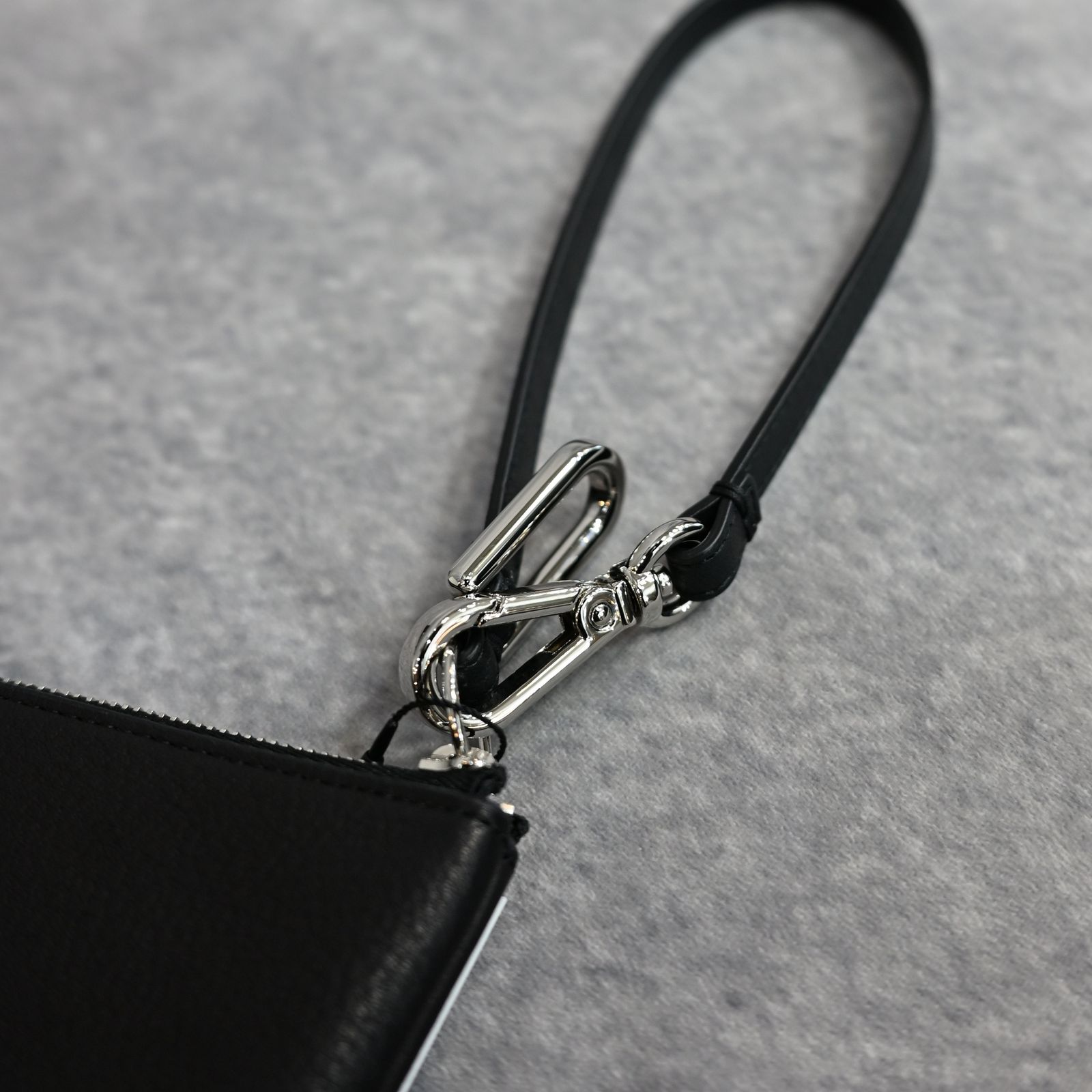N.HOOLYWOOD - LEATHER POUCH （BLACK / ブラック）｜ポーチ｜2261