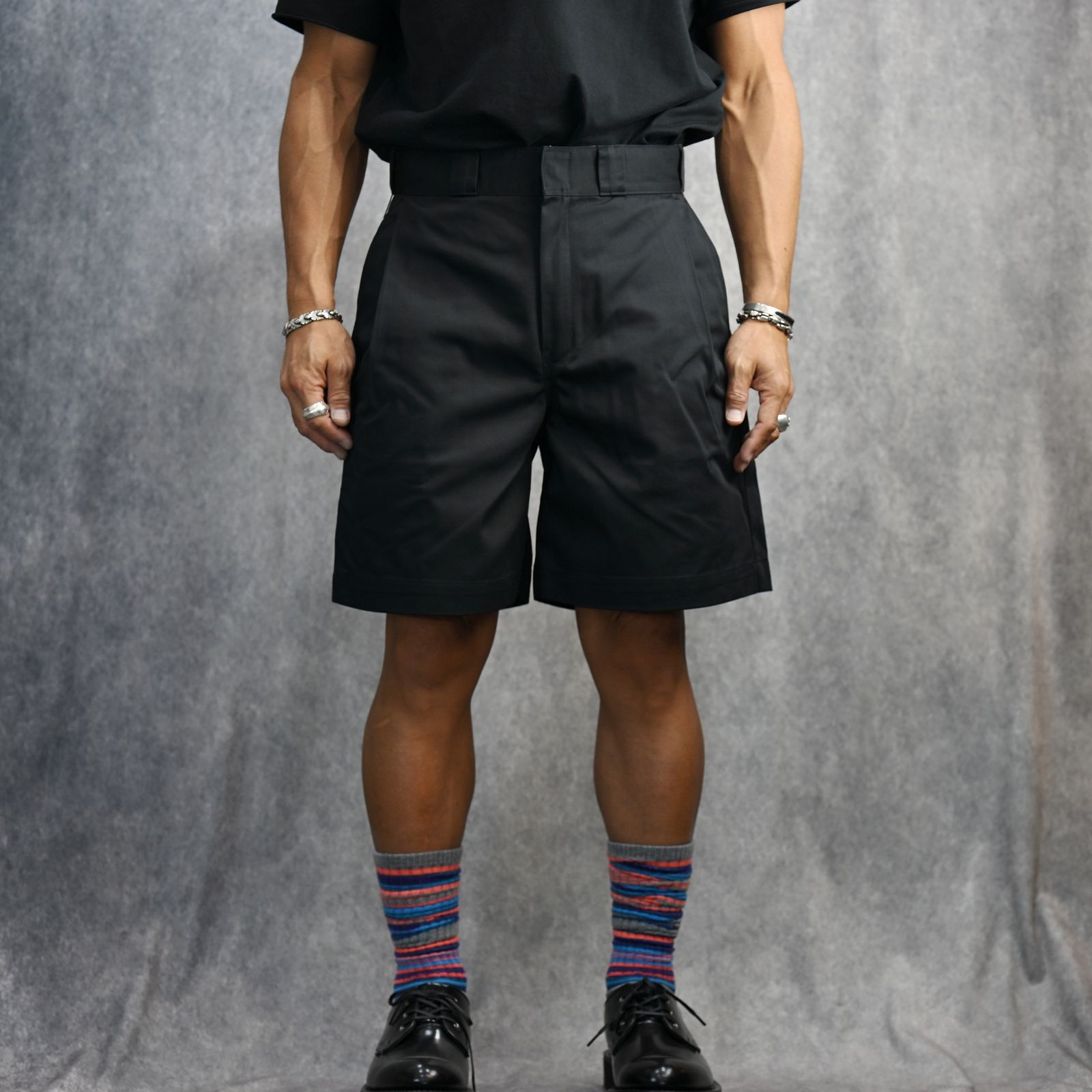 N.HOOLYWOOD - × Dickies HALF PANTS （BLACK） / × ディッキーズ