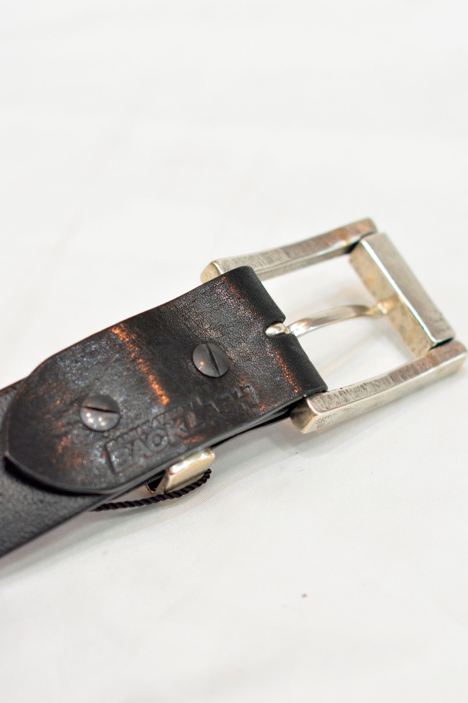 ISAMU KATAYAMA BACKLASH - イタリアンダブルショルダー シワ加工プル