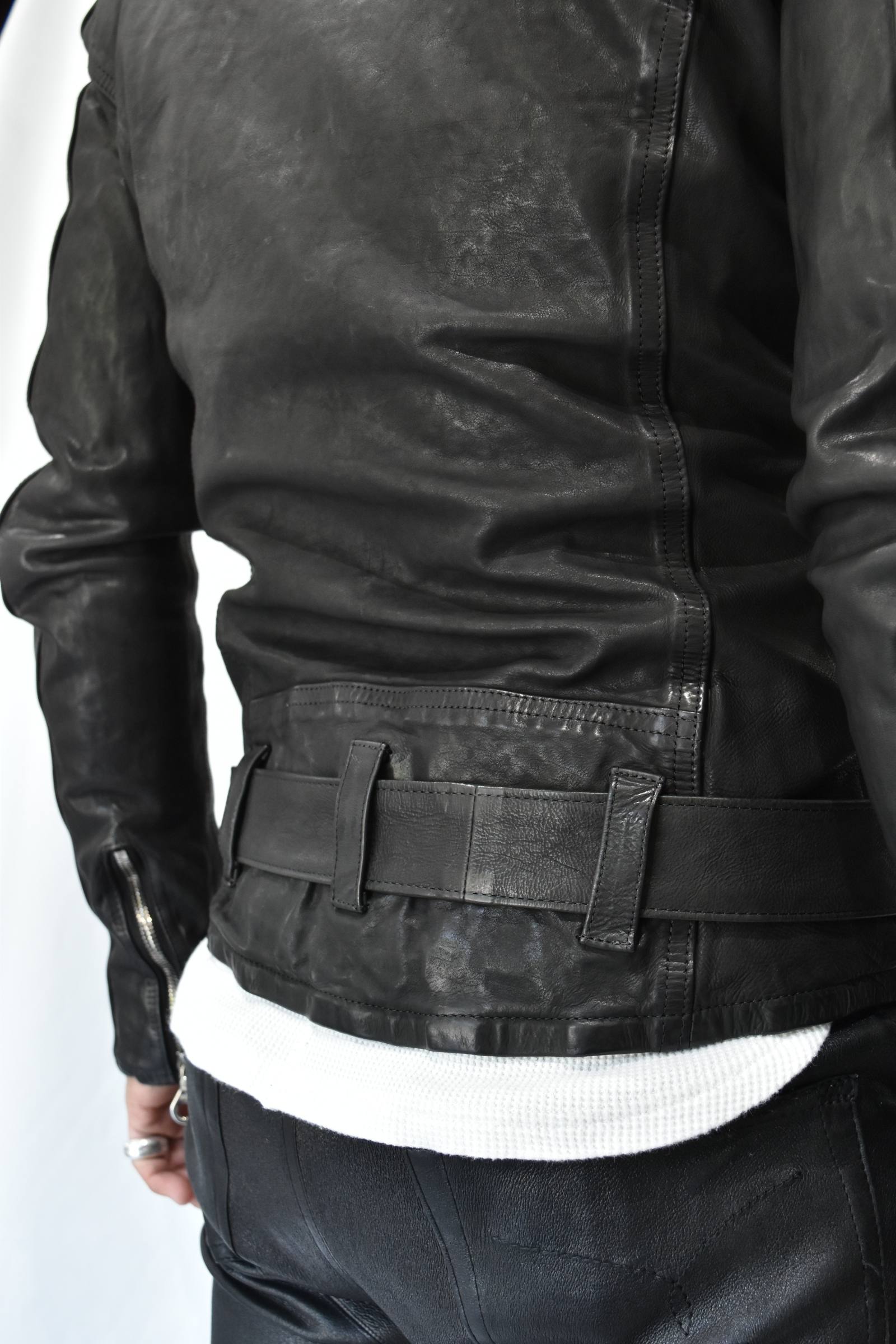 ISAMU KATAYAMA BACKLASH - ジャパンカーフタンニン 製品染め ダブル