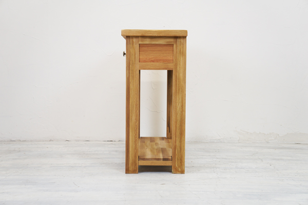 高級オーク天然木無垢材のキッチンカウンター