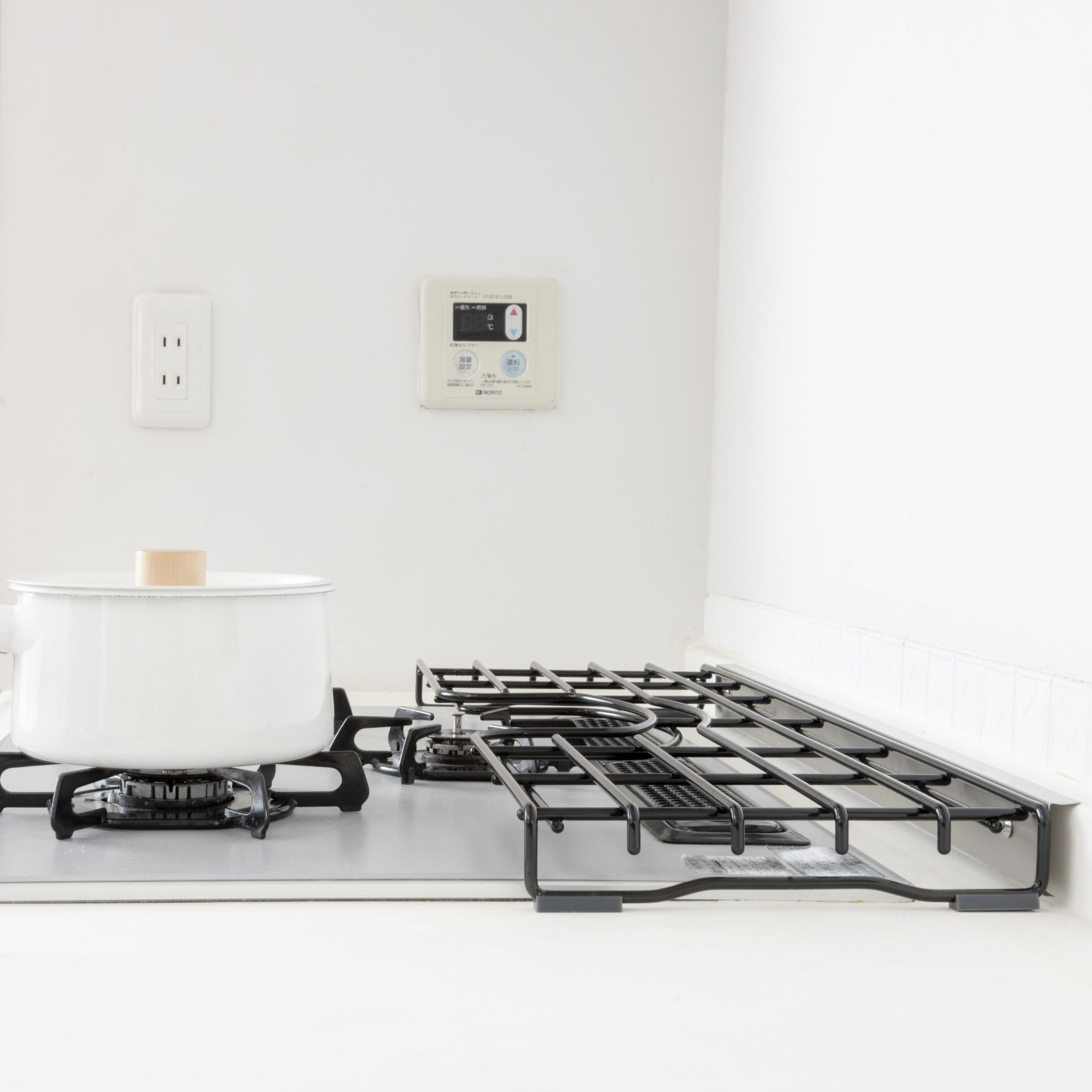 田窪工業所 GC-60 GC-75 コンロ奥ホーローラック 補助五徳 — シザいもん