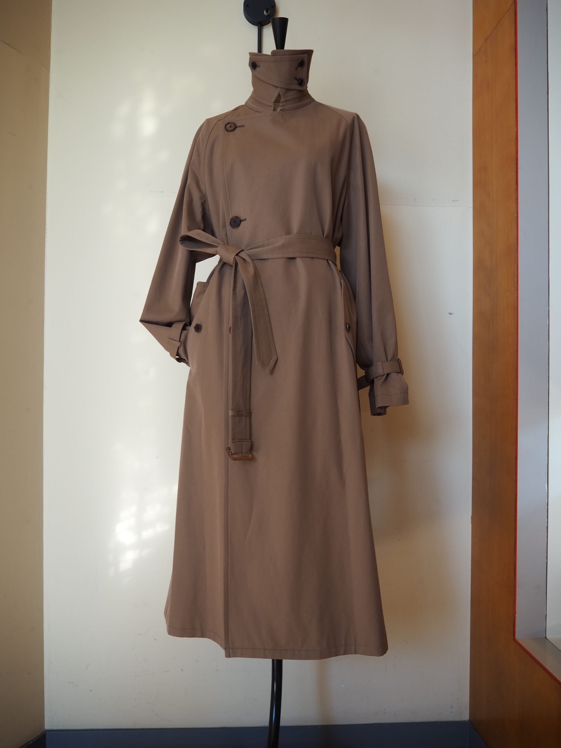 AURALEE】WASHED FINX CHAMBRAY TRENCH COAT | CIENTO BLOG