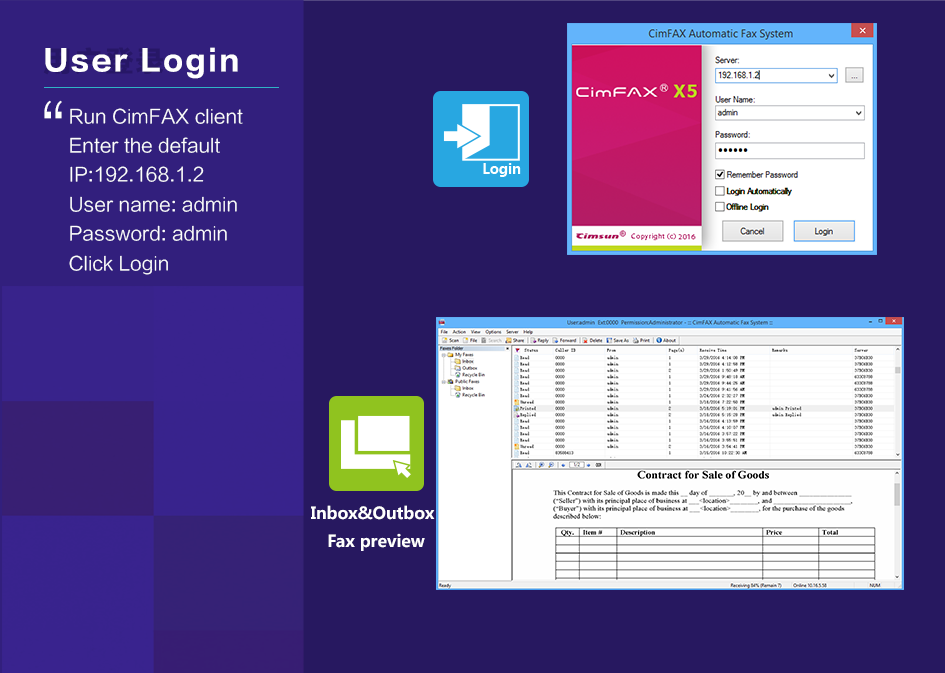 CimFAX Fax Server-Introduction|Functions|Features-Cimsun