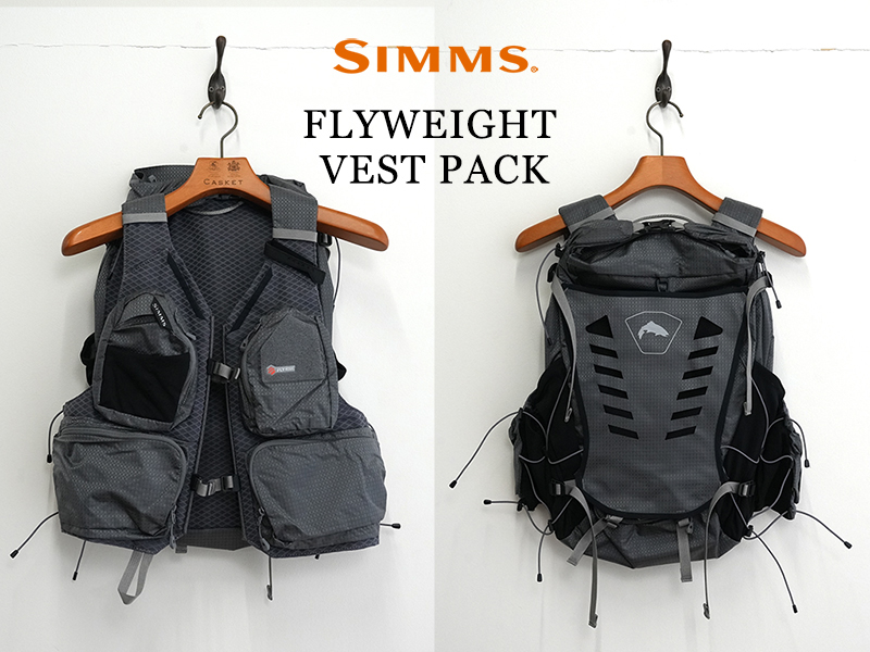 フィッシングベスト特集 No.6「SIMMS FLYWEIGHT VEST PACK」｜ニュース