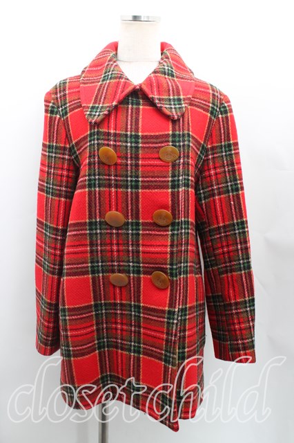 ヴィヴィアンウエストウッド 中古 / タータンチェックPコート 44(13号