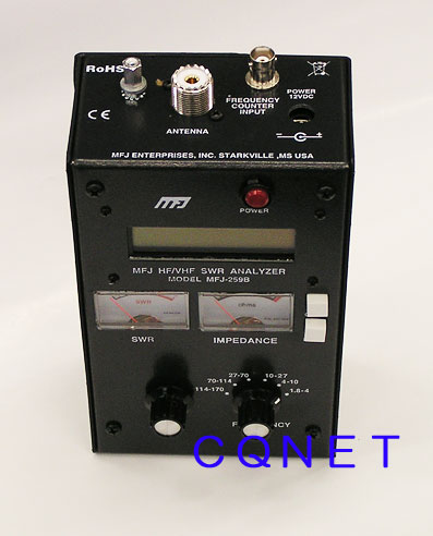 測定器 ＞ 1.8/170MHz SWRアナライザーMFJ-259B